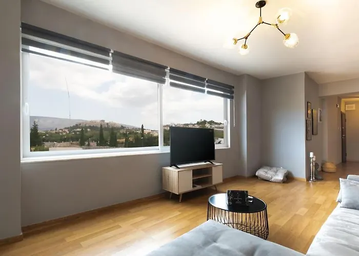 Stunning Acropolis View Modern Design House 2Bd